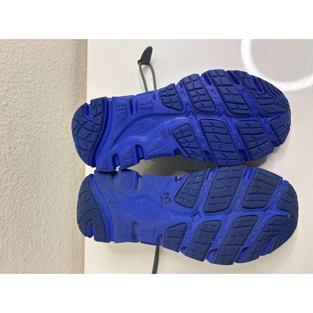 FAST SHIP The North Face Boys 13 Litewave Flow Sneakers Water Shoes Sandal Blue